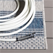 Safavieh Courtyard Grey Indoor Outdoor Rug - 2' x 3'7