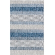 Safavieh Courtyard Grey Indoor Outdoor Rug - 5'3