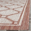 Safavieh Courtyard Red Indoor Outdoor Rug - Runner 2'3