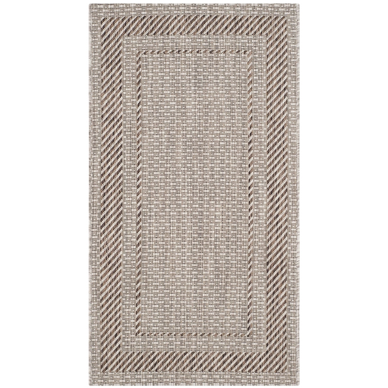 Safavieh Courtyard Beige Indoor Outdoor Rug - 2' x 3'7