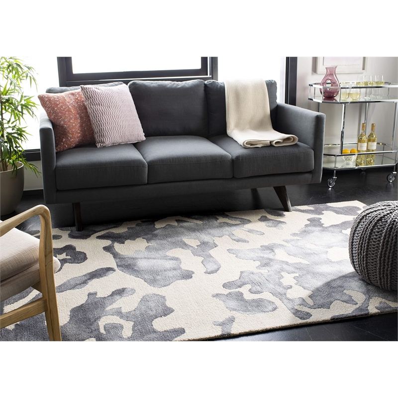 Safavieh Dip Dyed Beige Contemporary Rug - 5' x 8'