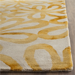 Safavieh Dip Dyed Beige Contemporary Rug - 5' x 8'
