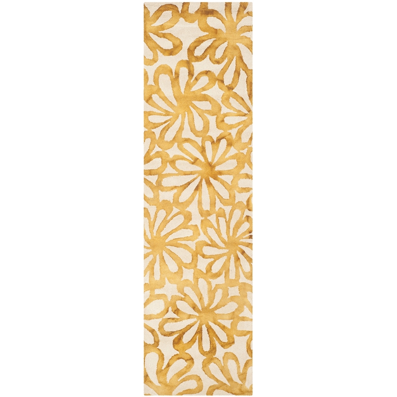 Safavieh Dip Dyed Beige Contemporary Rug - Runner 2'3