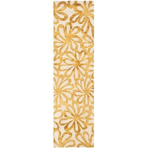 Safavieh Dip Dyed Beige Contemporary Rug - Runner 2'3&quot x 8'
