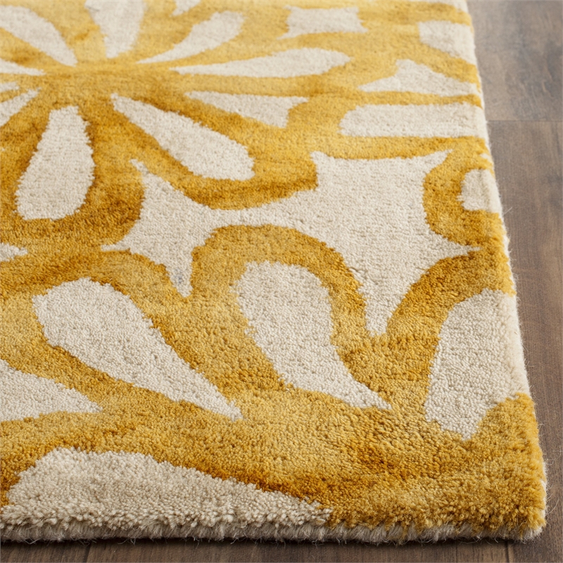 Safavieh Dip Dyed Beige Contemporary Rug - Runner 2'3