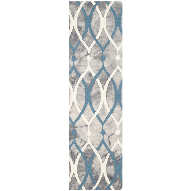 Safavieh Dip Dyed Grey Contemporary Rug - 2'3