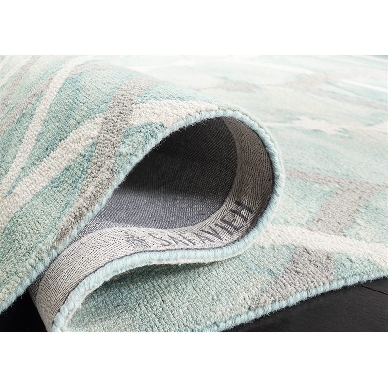 Safavieh Dip Dyed Green Contemporary Rug - 3' x 5'