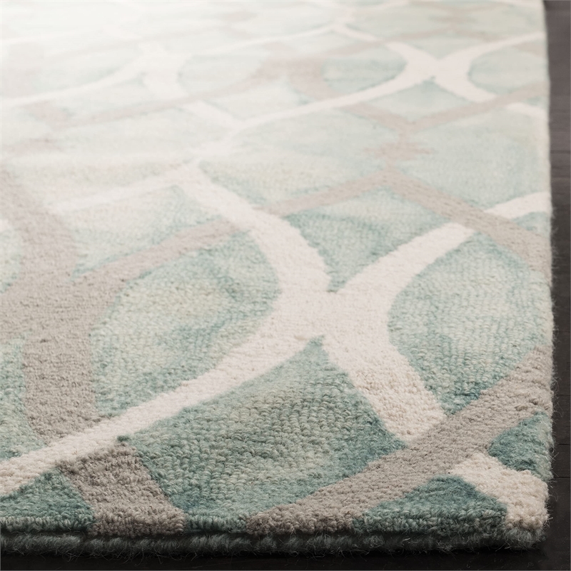 Safavieh Dip Dyed Green Contemporary Rug - 5' x 8'