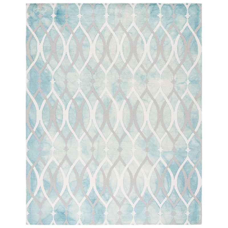 Safavieh Dip Dyed Green Contemporary Rug - 8' x 10'