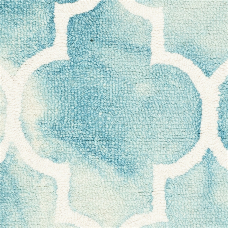 Safavieh Dip Dyed Turquoise Contemporary Rug - 2' x 3'
