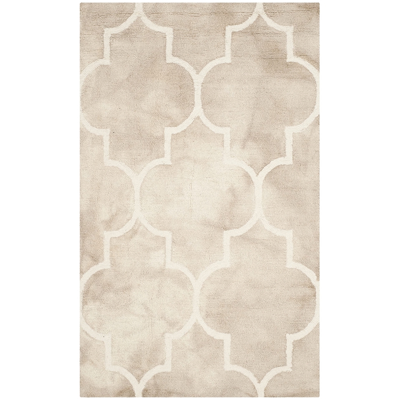 Safavieh Dip Dyed Beige Contemporary Rug - 3' x 5'