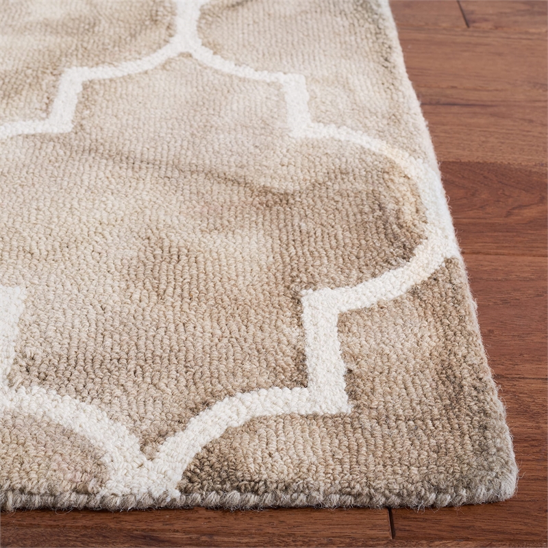 Safavieh Dip Dyed Beige Contemporary Rug - 8' x 10'