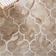 Safavieh Dip Dyed Beige Contemporary Rug - Runner 2'3