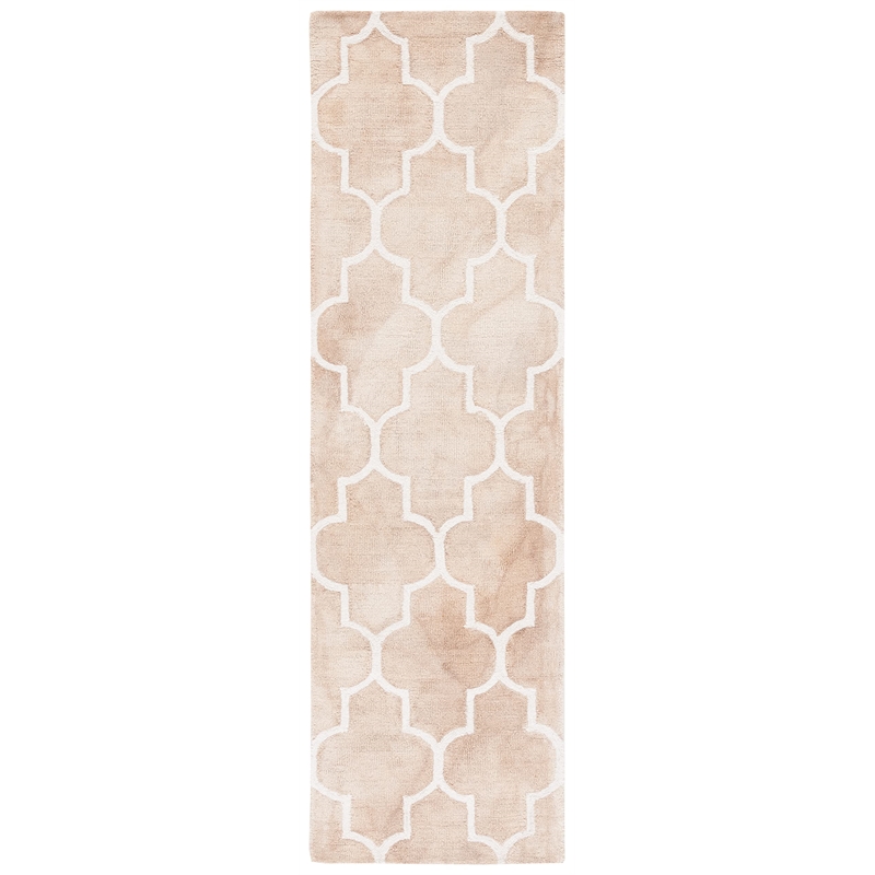 Safavieh Dip Dyed Beige Contemporary Rug - Runner 2'3