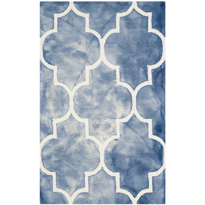 Safavieh Dip Dyed Blue Contemporary Rug - 3' x 5'