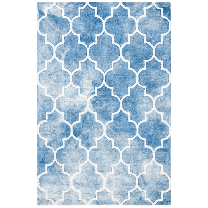 Safavieh Dip Dyed Blue Contemporary Rug - 6' x 9'