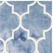 Safavieh Dip Dyed Blue Contemporary Rug - 6' x 9'