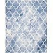 Safavieh Dip Dyed Blue Contemporary Rug - 8' x 10'