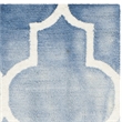 Safavieh Dip Dyed Blue Contemporary Rug - Runner 2'3