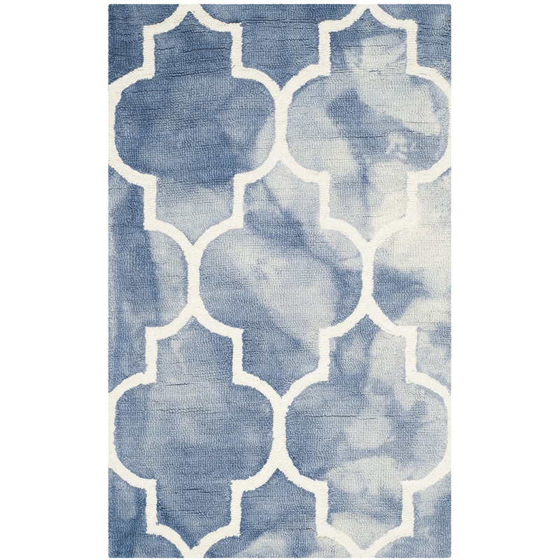 Safavieh Dip Dyed Blue Contemporary Rug - Runner 2'6
