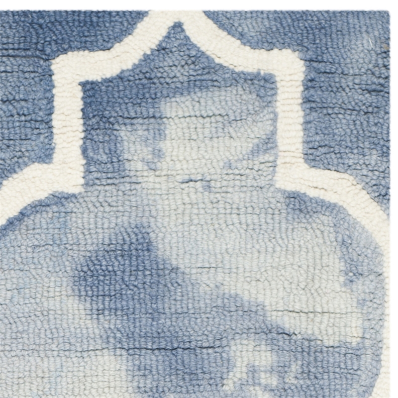 Safavieh Dip Dyed Blue Contemporary Rug - Runner 2'6