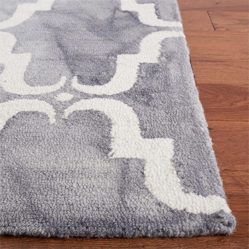 Safavieh Dip Dyed Grey Contemporary Rug - Runner 2'3