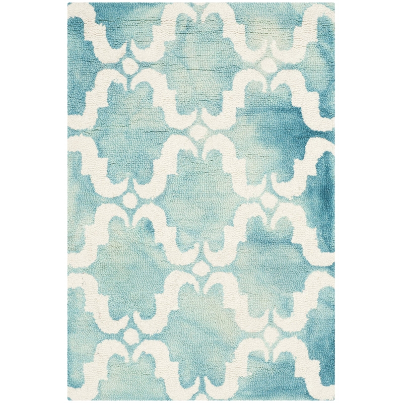 Safavieh Dip Dyed Turquoise Contemporary Rug - 2' x 3'