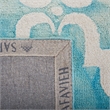 Safavieh Dip Dyed Turquoise Contemporary Rug - 5' x 8'