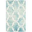 Safavieh Dip Dyed Turquoise Contemporary Rug - Runner 2'6