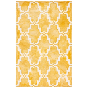 Safavieh Dip Dyed Gold Contemporary Rug - 4' x 6'