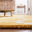 Safavieh Dip Dyed Gold Contemporary Rug - Runner 2'3