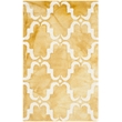 Safavieh Dip Dyed Gold Contemporary Rug - Runner 2'6