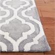Safavieh Dip Dyed Grey Contemporary Rug - 3' x 5'