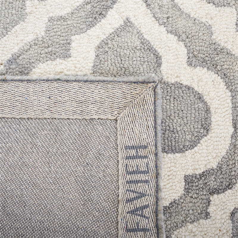 Safavieh Dip Dyed Grey Contemporary Rug - 3' x 5'