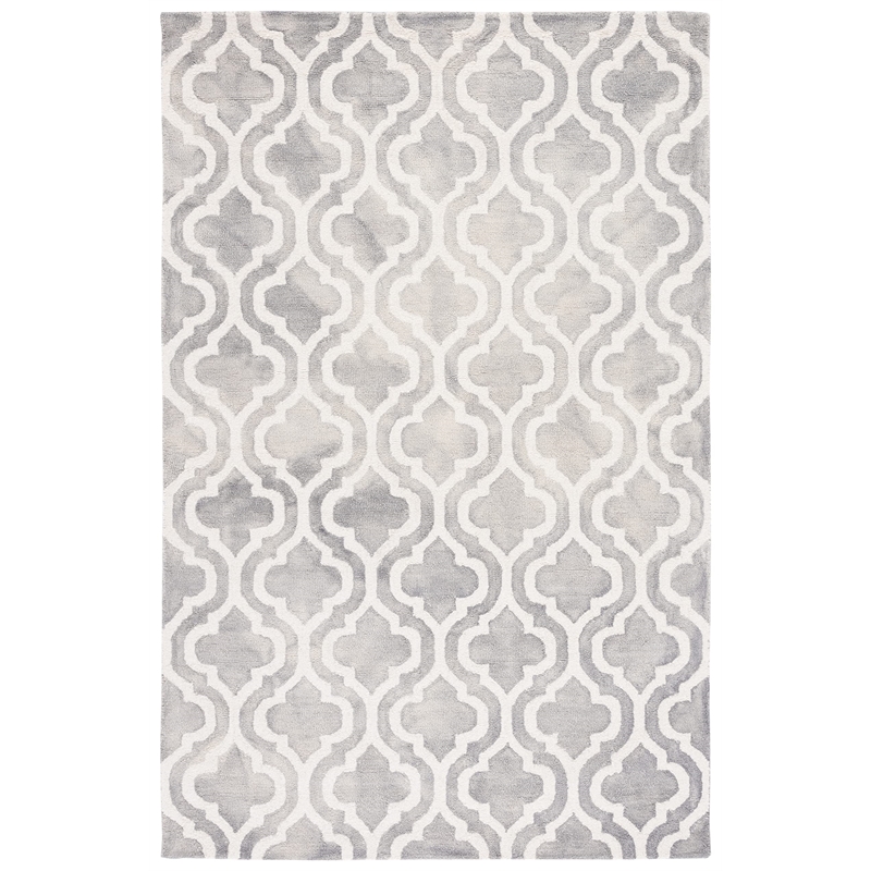 Safavieh Dip Dyed Grey Contemporary Rug - 5' x 8'