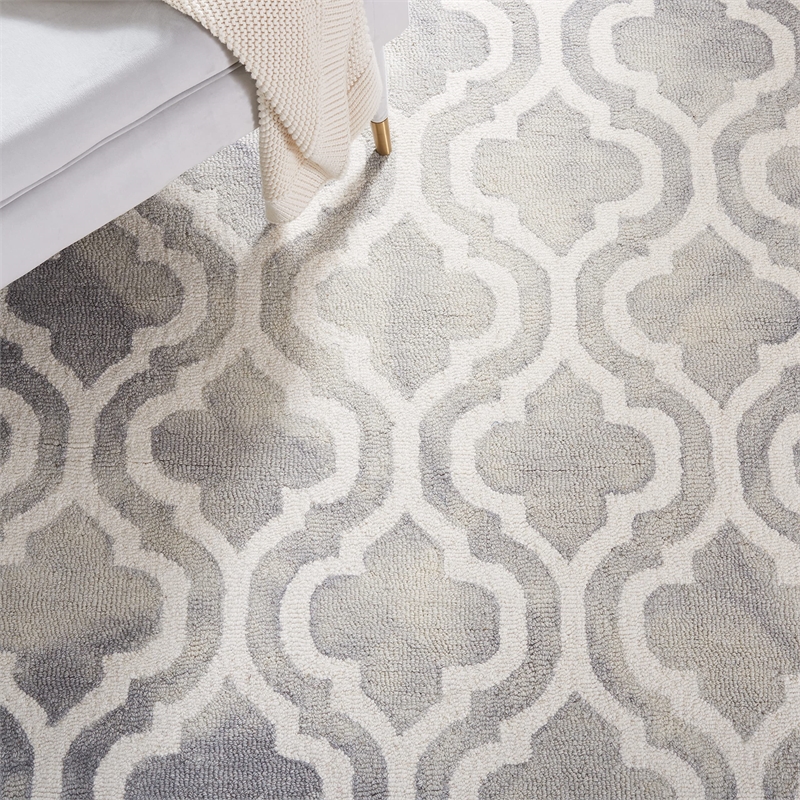 Safavieh Dip Dyed Grey Contemporary Rug - 5' x 8'