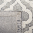Safavieh Dip Dyed Grey Contemporary Rug - 6' x 9'