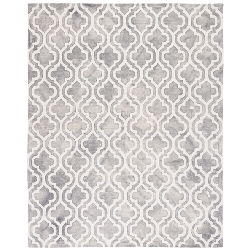 Safavieh Dip Dyed Grey Contemporary Rug - 9' x 12'