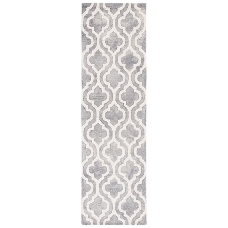 Safavieh Dip Dyed Grey Contemporary Rug - Runner 2'3