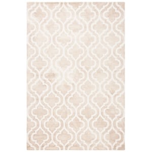 safavieh dip dyed beige contemporary rug - 5' x 8'