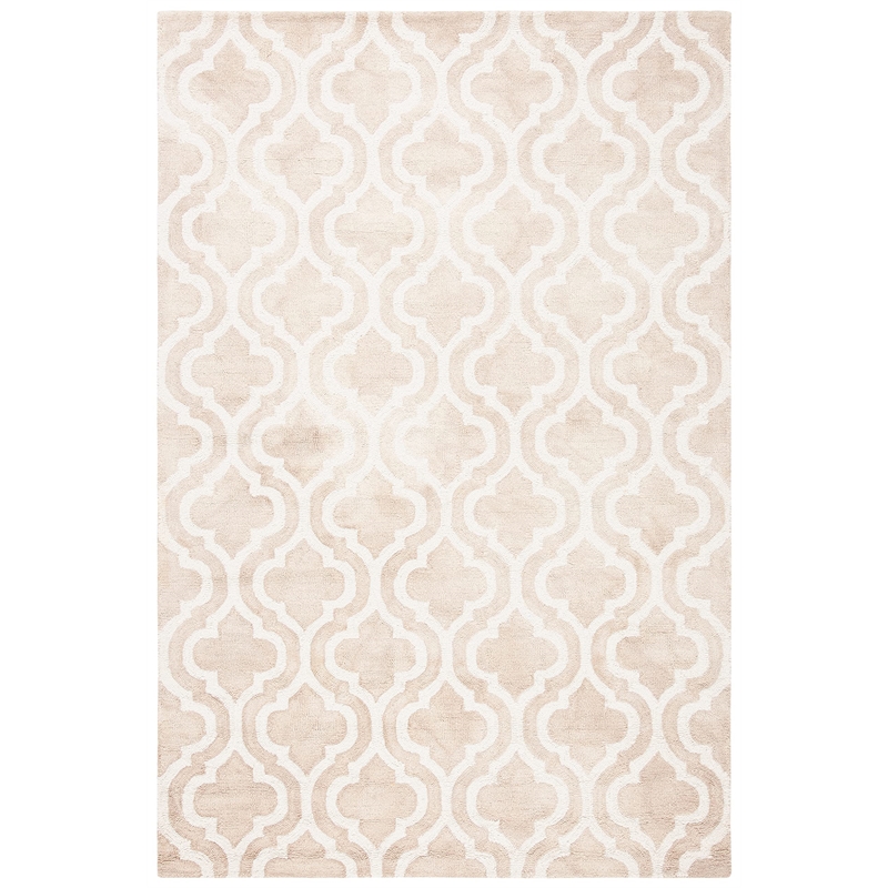 Safavieh Dip Dyed Beige Contemporary Rug - 6' x 9'