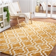 Safavieh Dip Dyed Gold Contemporary Rug - 3' x 5'