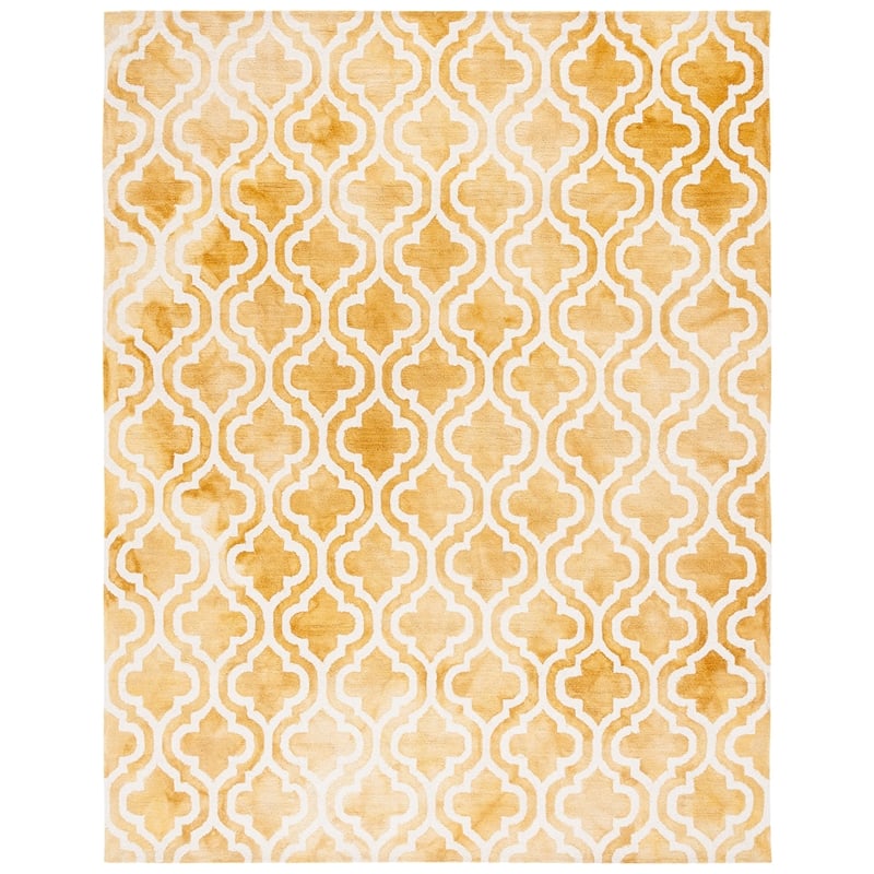 Safavieh Dip Dyed Gold Contemporary Rug - 8' x 10'