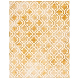 Safavieh Dip Dyed Gold Contemporary Rug - 8' x 10'