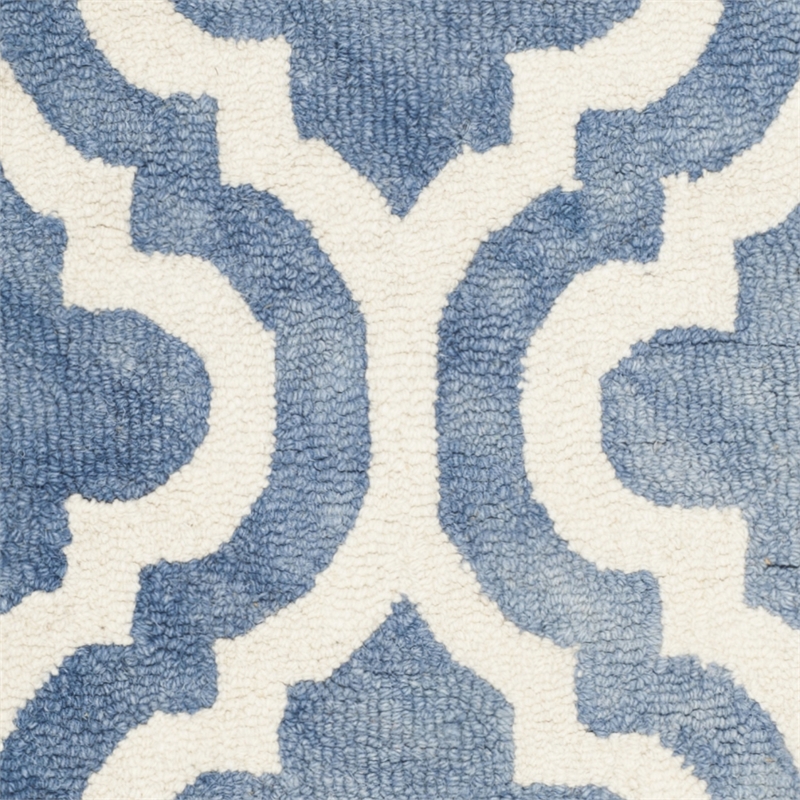Safavieh Dip Dyed Blue Contemporary Rug - Runner 2'6