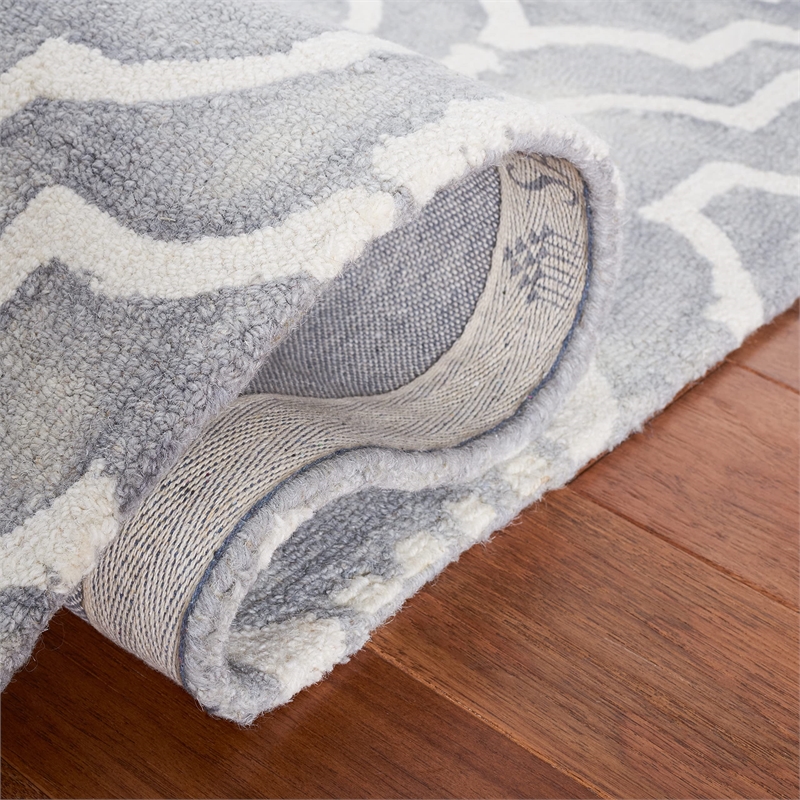 Safavieh Dip Dyed Grey Contemporary Rug - Runner 2'3