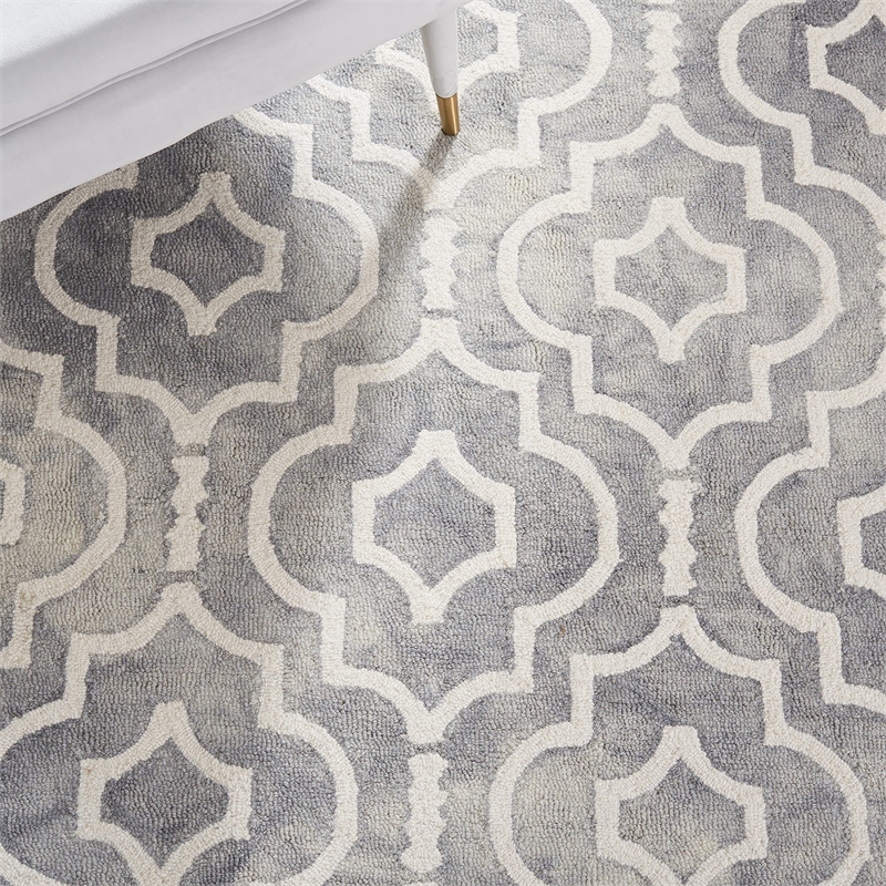 Safavieh Dip Dyed Grey Contemporary Rug - Runner 2'3