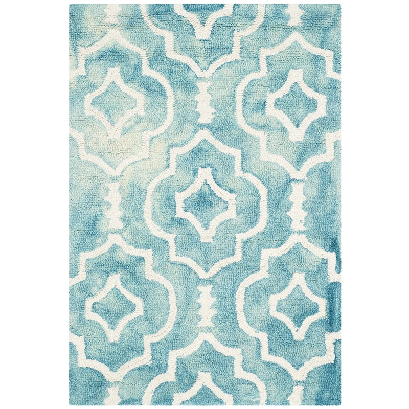 Safavieh Dip Dyed Turquoise Contemporary Rug - 2' x 3'