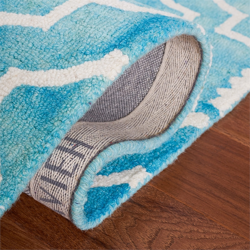 Safavieh Dip Dyed Turquoise Contemporary Rug - 2' x 3'