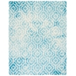 Safavieh Dip Dyed Turquoise Contemporary Rug - 8' x 10'